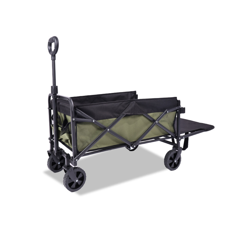 Outdoor Camping Trolley - Carrello Pieghevole Portatile a 4 Ruote
