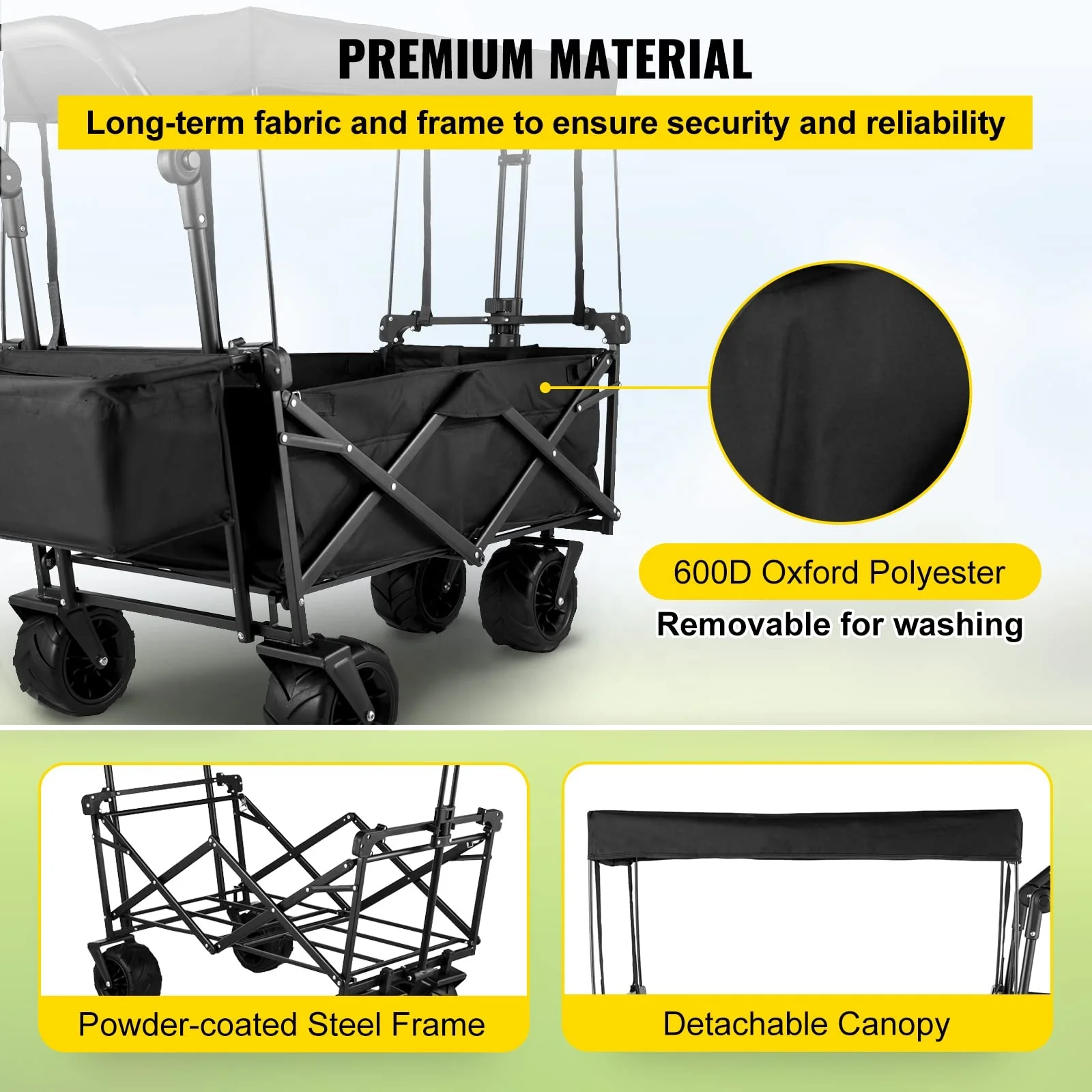 Carrello Pieghevole da Campegg - Outdoor Camping Trolley recensione e prezzo