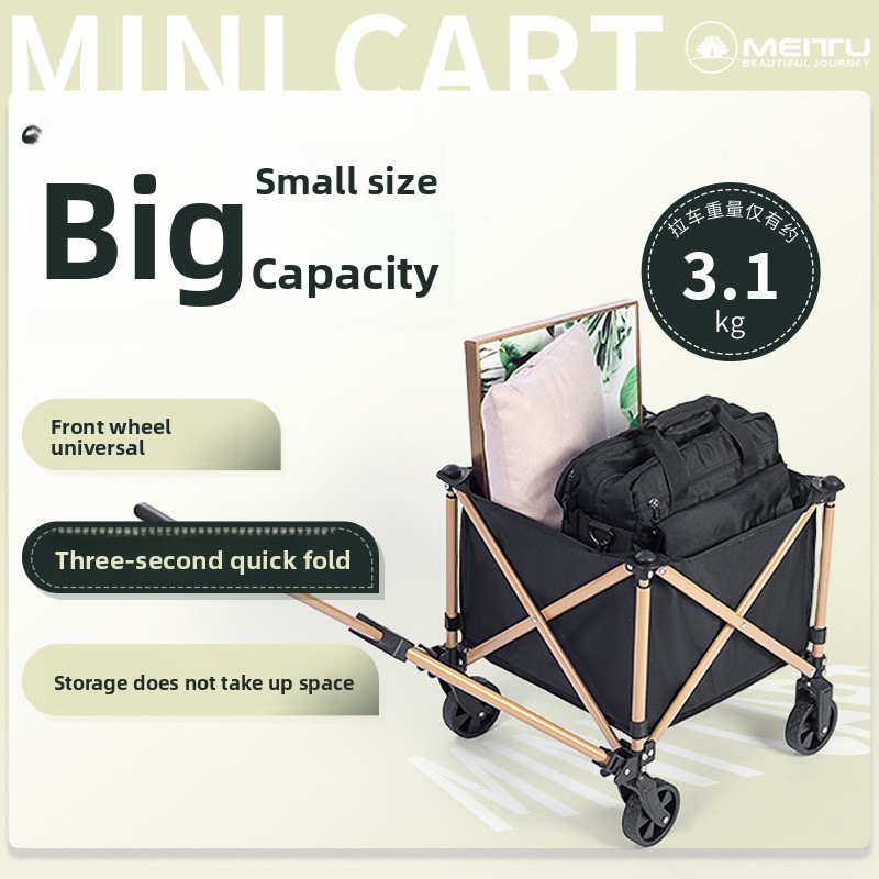 Carrello Pieghevole da Esterno - Outdoor Camping Trolley recensione e prezzo