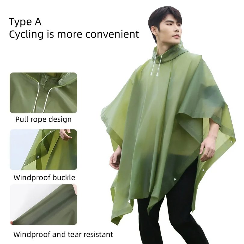 Impermeabile riutilizzabile co - Camping Rain Poncho recensione e prezzo