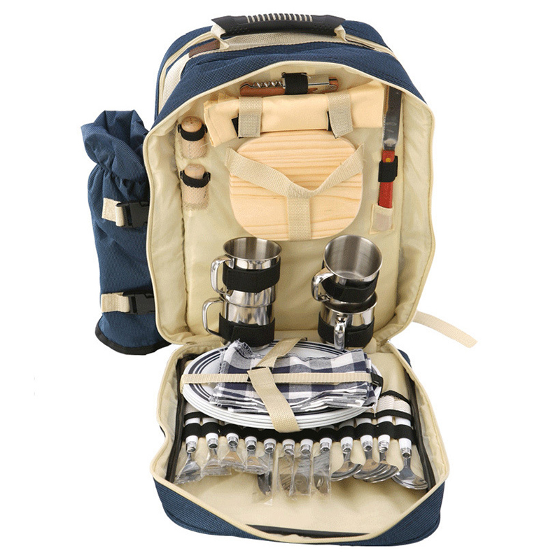Set di zaini da picnic portati - Outdoor Camping Dining Set recensione e prezzo