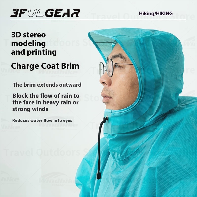 3F UL GEAR 2026 Impermeabile d - Camping Rain Poncho recensione e prezzo